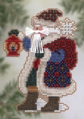 Набір для вишивання "Ice Cap Santa//Льодяна шапка Санта" Mill Hill