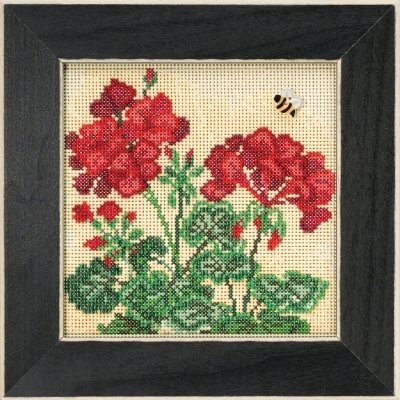 Набір для вишивання "Geranium//Герань" Mill Hill