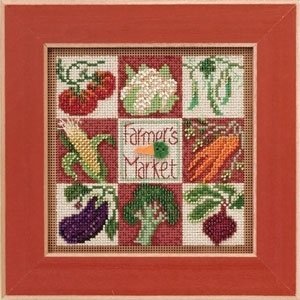 Набір для вишивання "Farmer's Market//Фермерский ринок" Mill Hill