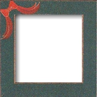 Оригінальна рамка Matte Green w/Red Bow для наборов Mill Hill