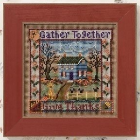 Набір для вишивання "Gather Together//Збираємся разом" Mill Hill