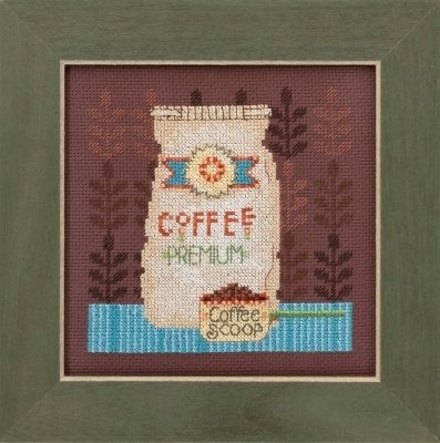 Набор для вышивания "Coffee Grounds//Кофейная гуща" Mill Hill
