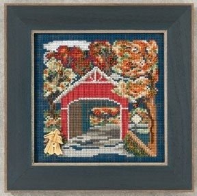 Набір для вишивання "Covered Bridge//Критий міст" Mill Hill