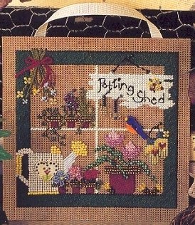 Набір для вишивання "Potting Shed//Лійка" Mill Hill