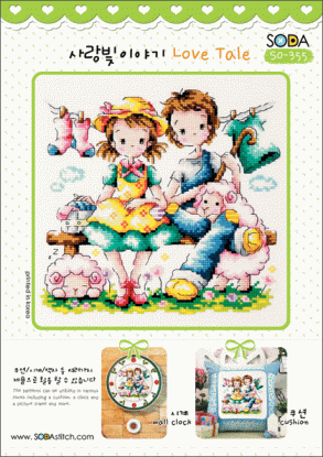 Схема ''Love Tale//Любовная сказка'' SODA Stitch