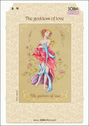 Схема ''The goddess of love//Богиня кохання'' SODA Stitch