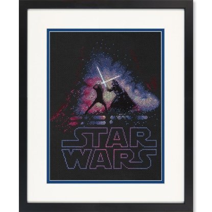 Набір для вишивання хрестиком "Люк и Дарт Вейдер//Luke and Darth Vader" DIMENSIONS