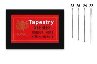 Tapestry 22 (25шт) Набір гобеленових голок для вишивання Royal (Японія)