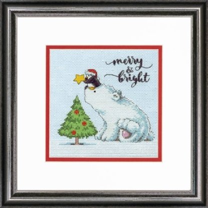 Набір для вишивання хрестиком "Merry & Bright//Веселий і яскравий" DIMENSIONS