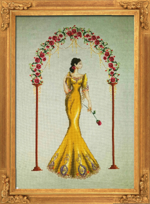 Схема "Rosa Mystica" BELLA FILIPINA