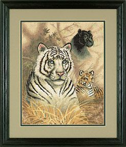 Набір для вишивання хрестиком "Дикий погляд//Eyes in the Wild" DIMENSIONS 35052 Американець