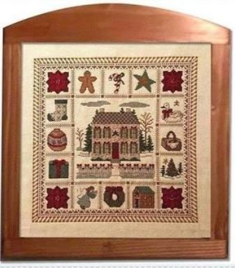 LF-116 Схема "An Old Fashioned Christmas" Linda Myers