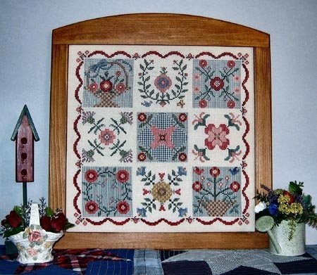 LF-65 Схема "Quilt Sampler I" Linda Myers