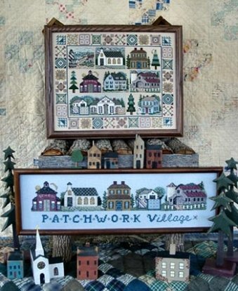 LF-71 Схема "Patchwork Village" Linda Myers