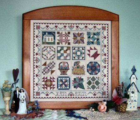 LF-88 Схема "QUILT SAMPLER X" Linda Myers
