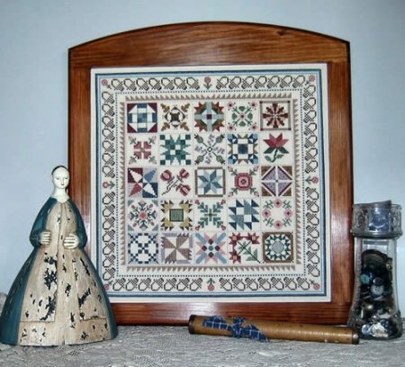 LF-89 Схема "QUILT SAMPLER XI - 19th Century Blocks" Linda Myers