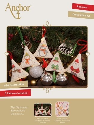 Набір для вишивання хрестиком "Різдвяний пінгвін//Christmas Penguin" DIMENSIONS 70-08950
