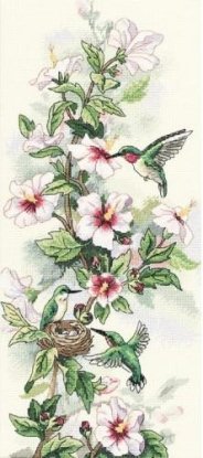 Набір для вишивання хрестиком "Hummingbird Art//Мистецтво з Колібрі" DIMENSIONS